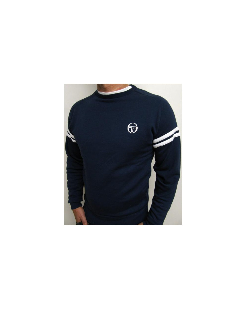 Sergio Tacchini Star Crew Neck Sweatshirt Navy
