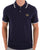 Sergio Tacchini Tipped Polo Shirt Navy Blue/Gardenia