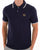 Sergio Tacchini Tipped Polo Shirt Navy Blue/Gardenia