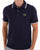 Sergio Tacchini Tipped Polo Shirt Navy Blue/Gardenia