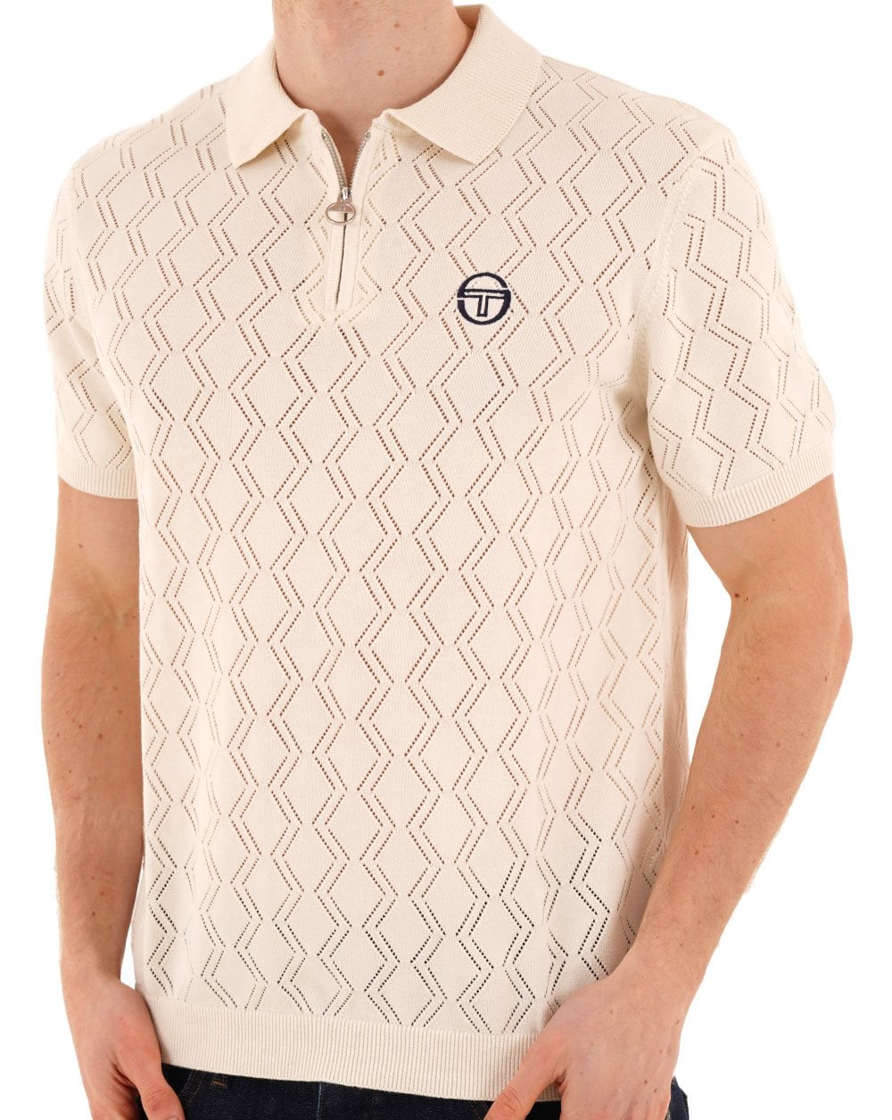 Sergio Tacchini Toren Strickpolo Gardenia