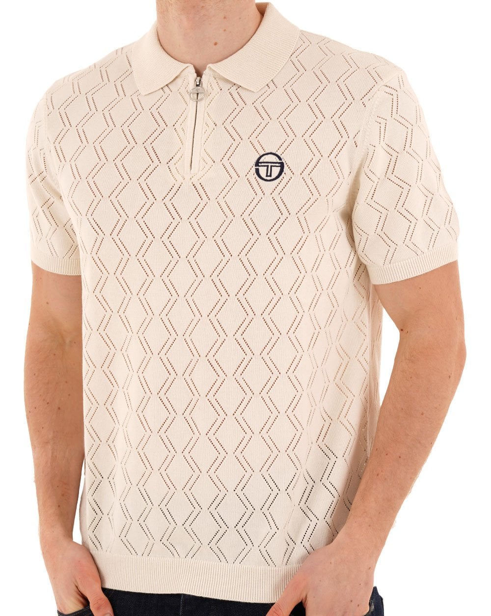 Sergio Tacchini Toren Strickpolo Gardenia
