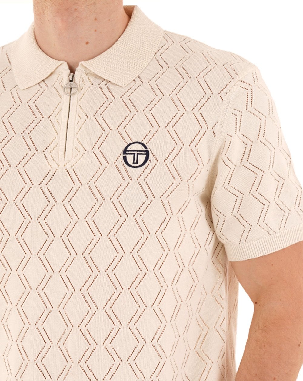 Sergio Tacchini Toren Strickpolo Gardenia