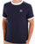 Sergio Tacchini Triste T Shirt Navy Blue/White