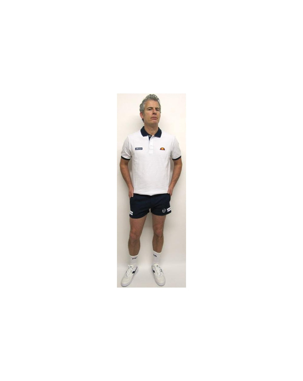 Sergio Tacchini Vitas Shorts Navy/white