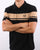 Sergio Tacchini Young Line Polo Shirt Black/Tan