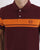 Sergio Tacchini Young Line Polo Shirt Bordeaux/Orange