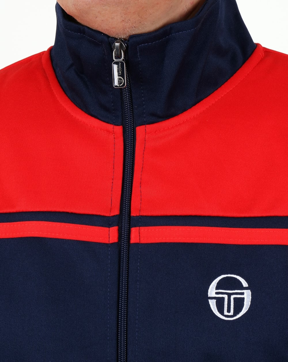 Sergio Tacchini Young Line Track Top Navy/Red