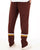 Sergio Tacchini Zip Bottom Track Pants Dark Brown