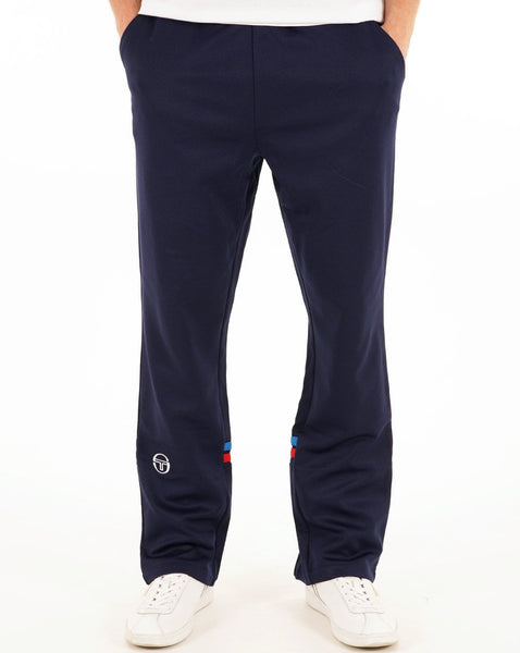 Sergio Tacchini Zip Bottom Track Pants Navy/French Blue