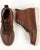Timberland Britton Mills Mid Lace Waterproof Boot Rust Full Grain