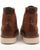 Timberland Britton Mills Mid Lace Waterproof Boot Rust Full Grain