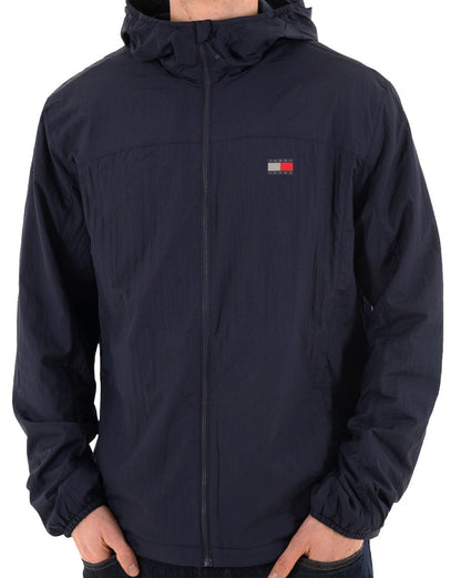 Tommy Jeans Fleecejacke Chicago, Dunkelblau