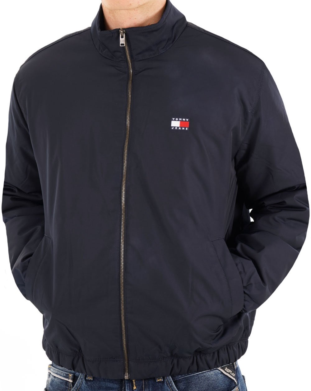 Tommy Jeans Essential Steppjacke Dunkelblau