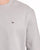 Tommy Jeans Flag Crew Sweatshirt Light Grey