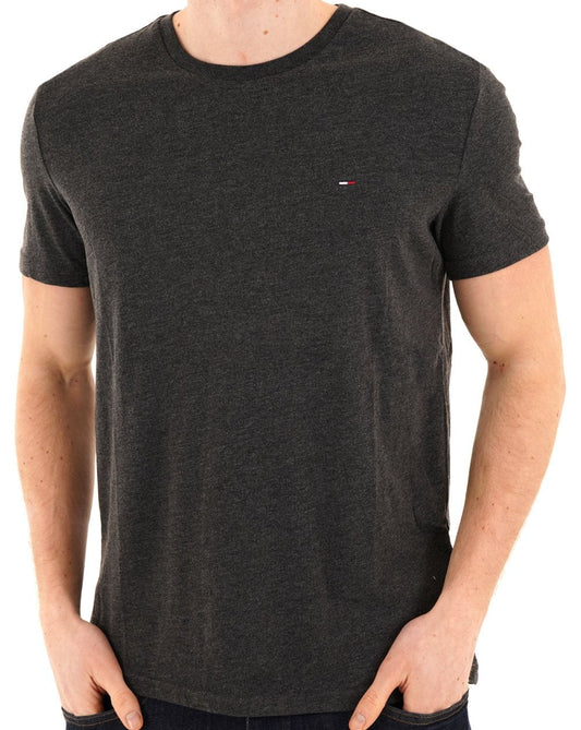 Tommy Hilfiger Tommy Jeans Jasper T-Shirt, Schwarzmeliert