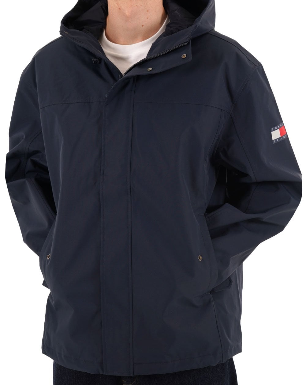 Tommy Jeans Wattierte Chicago 3-in-1 Jacke Dunkelblau