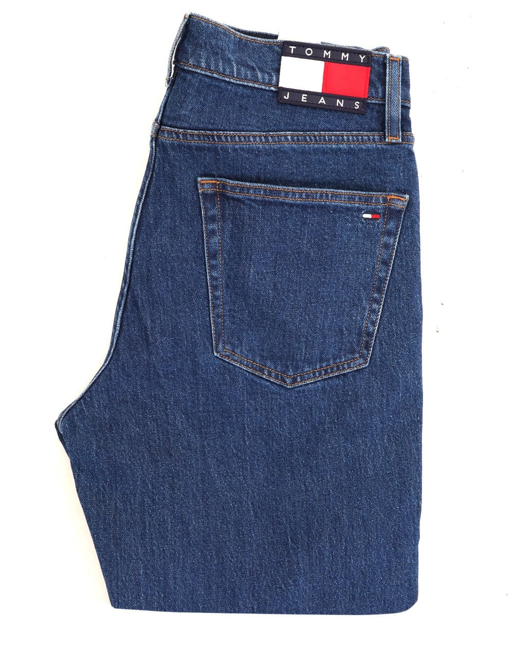 Tommy Jeans Ryan Slim Straight Fit Jeans Mittelblau