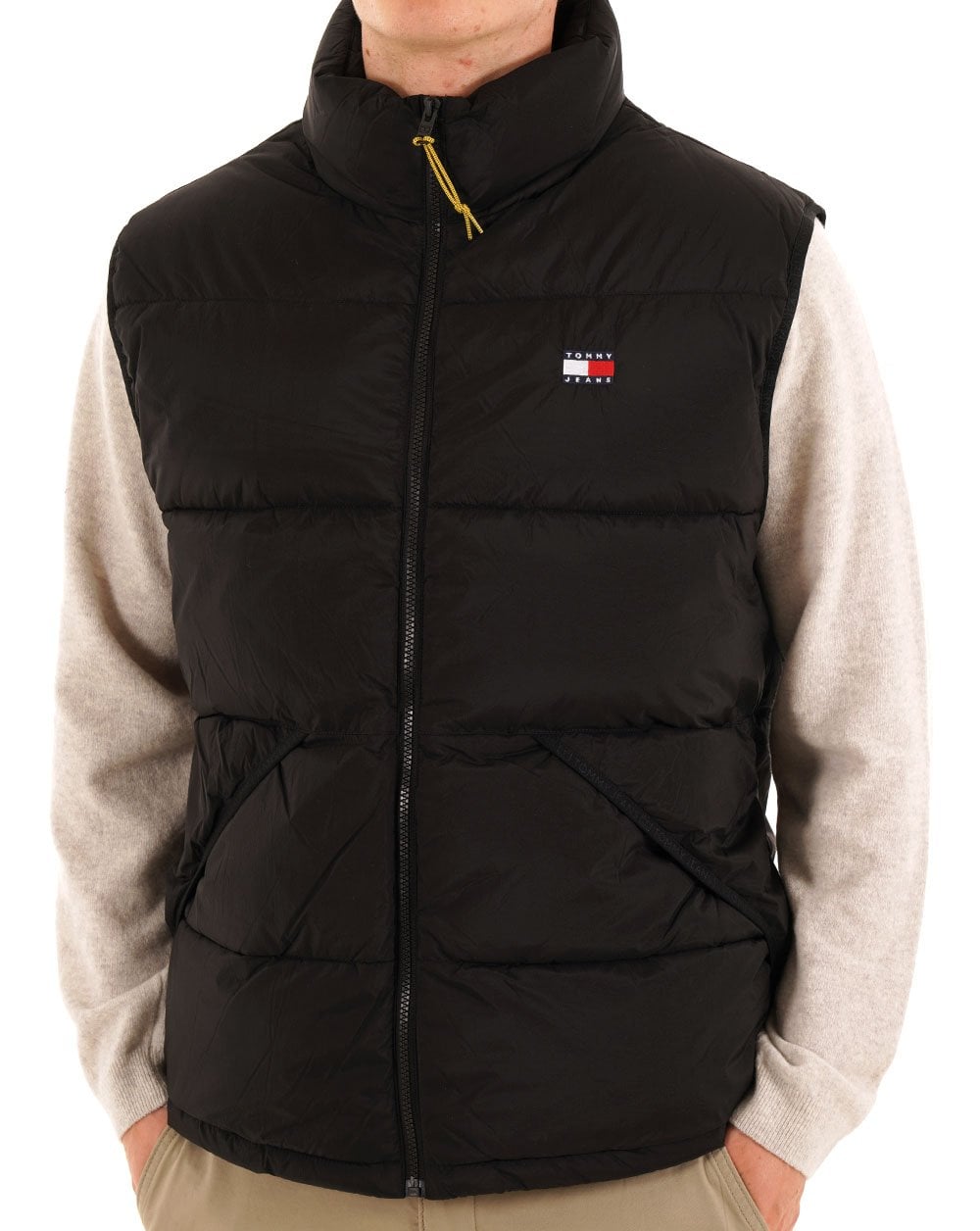 Tommy Jeans Vail Puffer Vest Black
