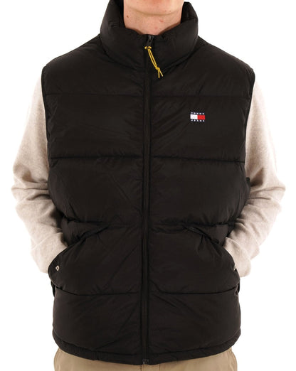 Tommy Jeans Vail Steppweste Schwarz