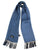 Tootal Navy Blue Large Polka Dot Print Silk Scarf