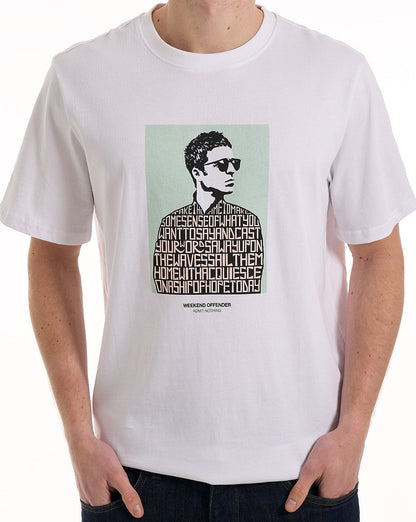 Weekend Offender Camden Grafik-T-Shirt Weiß
