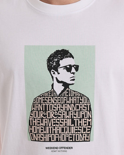 Weekend Offender Camden Grafik-T-Shirt Weiß