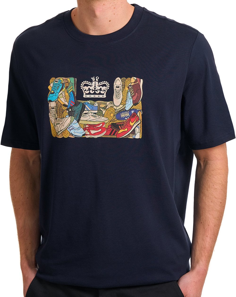 Weekend Offender D'arblay Grafik-T-Shirt Marineblau